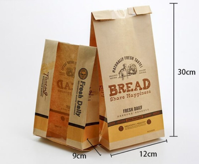 Túi bánh mì sandwich chất liệu giấy