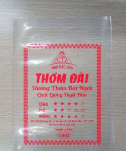 túi đựng gạo nilon