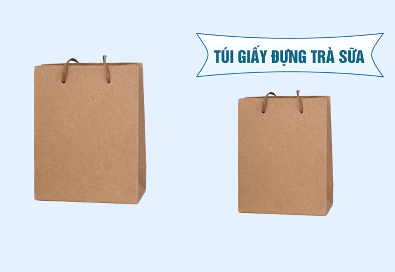 In túi giấy đựng trà giá rẻ chất lượng đẹp mắt