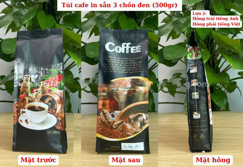 Bao bì đóng gói cà phê đẹp chất lượng giá rẻ