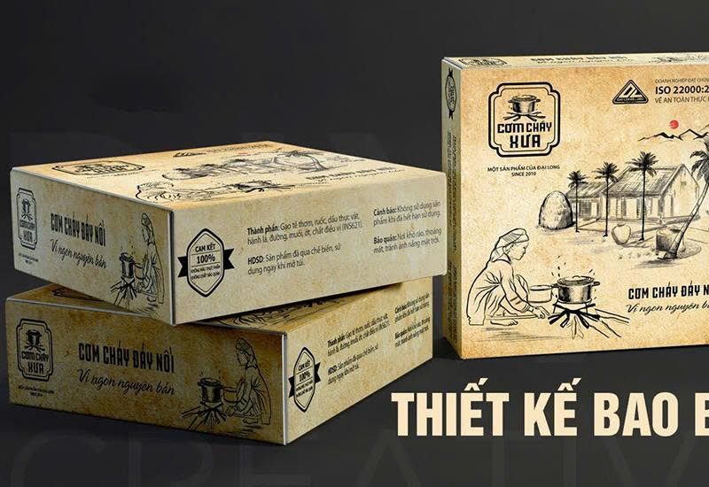 hiết kế bao bì đóng gói sản phẩm online đẹp giá rẻ chất lượng