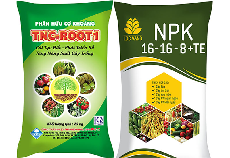 5 loại bao bì đựng phân bón phổ biễn chất lượng giá rẻ