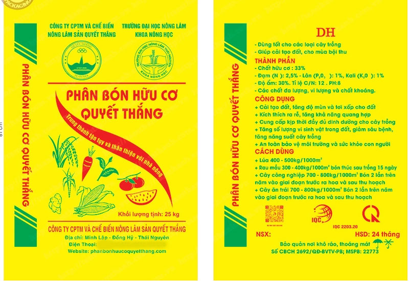 In bao bì phân bón đẹp chất lượng giá rẻ