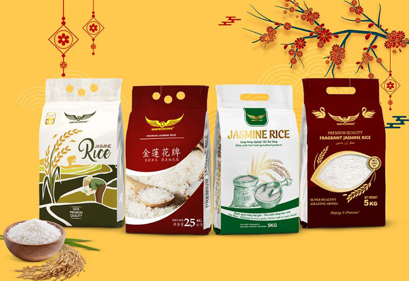 Thiết kế bao bì đựng gạo đẹp chuyên nghiệp giá rẻ
