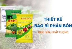 Thiết kế bao bì phân bón đẹp chuyên nghiệp giá rẻ